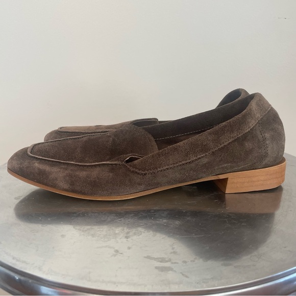 Women’s Coach and Four Vera Moccasin, Suede, Olive Green, Size 9, Made in Italy - Picture 3 of 4